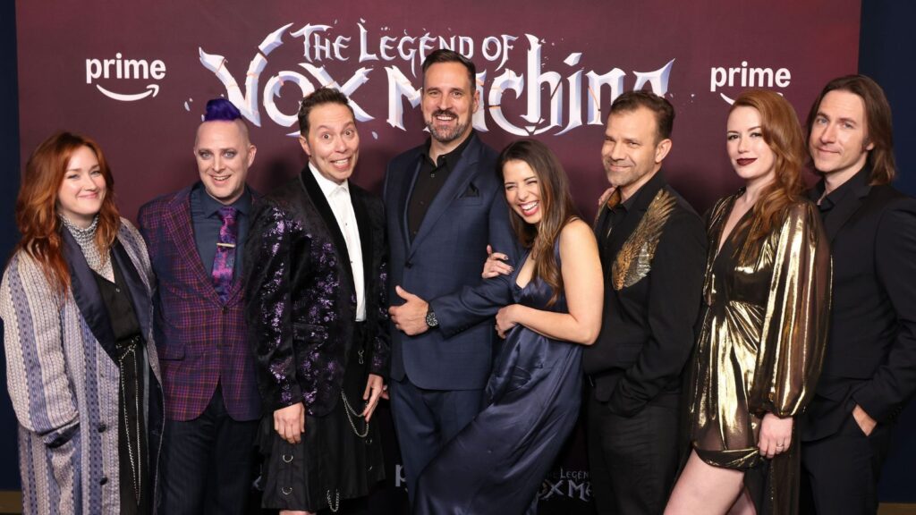 The cast of Vox Machina (Critical Role) for Prime Video