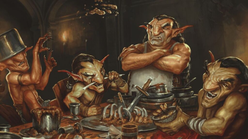 Is Dungeons and Dragons dangerous? Goblin dinner