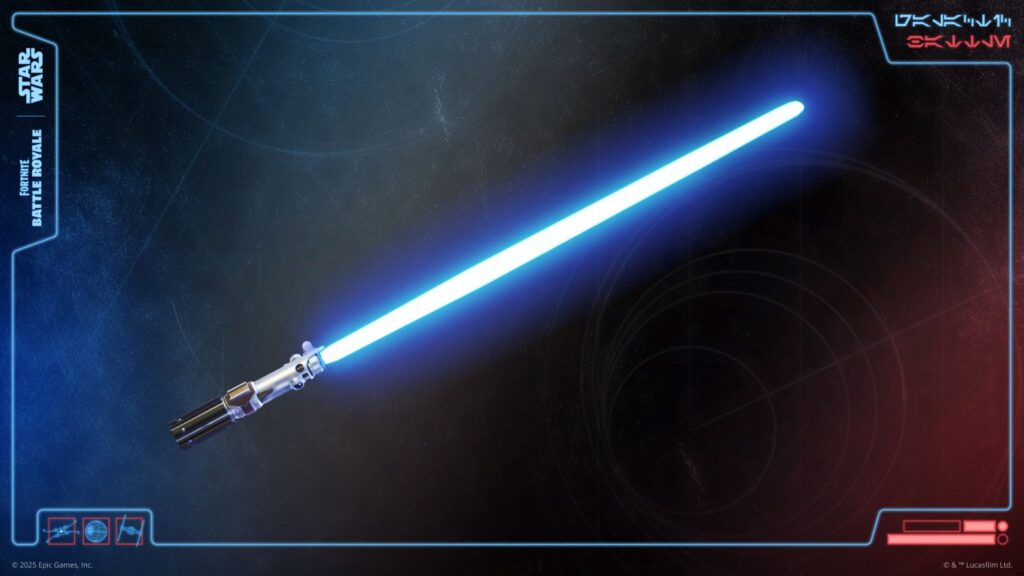 Fortnite Star Wars lightsaber