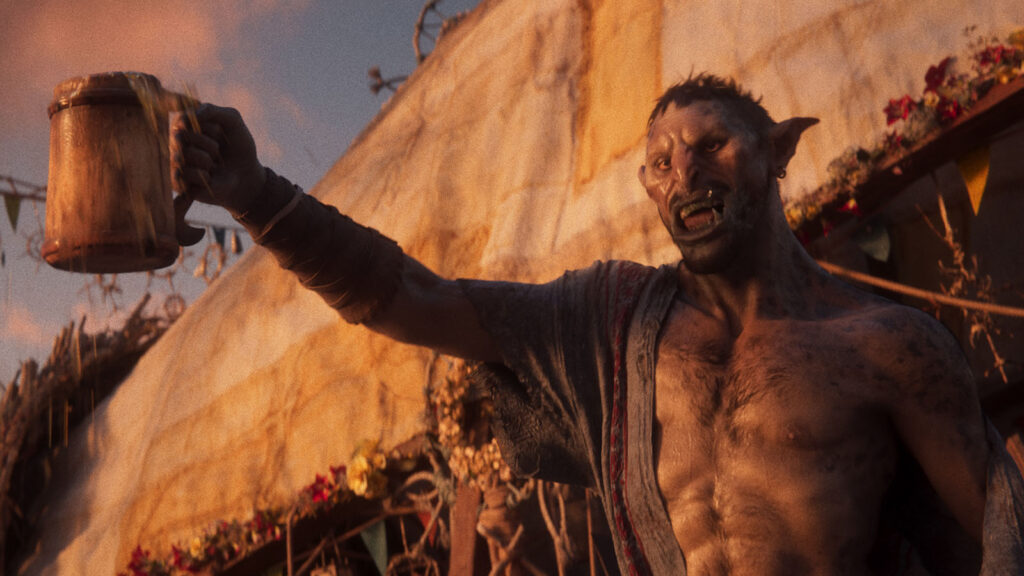 Screenshot of the announcement trailer for Larian Studios' Divinity